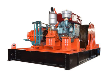 Motorgetriebene Hebemaschinen-Dieselhandkurbel 10 Ton Capacity For Construction