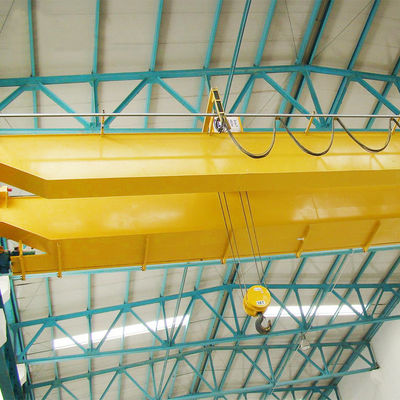 Industrielles Drahtseil, das elektrischer 20 Tonne doppelter Träger-Laufkran zieht