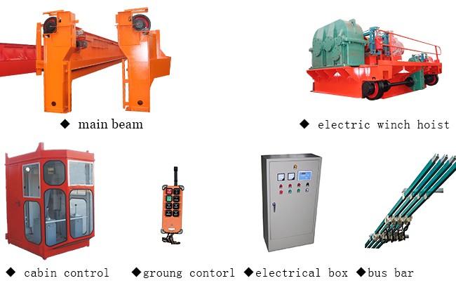 Industrie-elektrischer doppelter Träger-reisender Überführungs-Kran 1