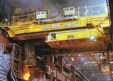 Metallurgie-Metallschöpflöffel-Aufzug-Gießerei, die obenliegenden Crane Price wirft