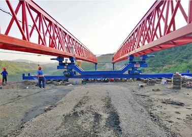 500 Ton Highway Building Launching Gantry Crane High Speed Electric Trolley Anheben