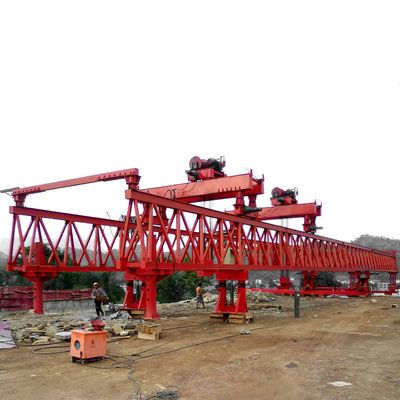 Hochgeschwindigkeitsbahnabschussrampe Crane Bridge Girder Erection Machine 50M