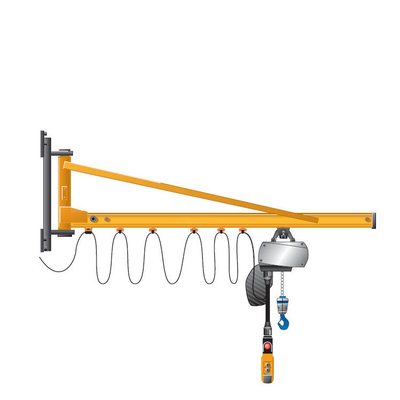 Industrielle Verwendung elektrische anhebende 10 Ton Wall Mounted Jib Crane für Verkauf