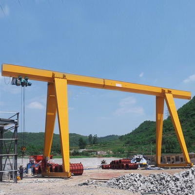 Hochleistungs10 im Freien Ton Single Girder Gantry Crane für industrielle Anwendungen