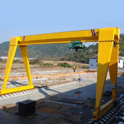Hochleistungs10 im Freien Ton Single Girder Gantry Crane für industrielle Anwendungen