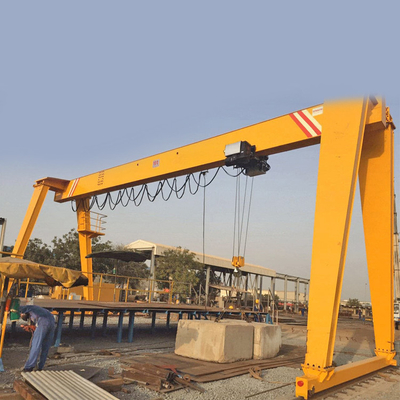 Hochleistungs10 im Freien Ton Single Girder Gantry Crane für industrielle Anwendungen