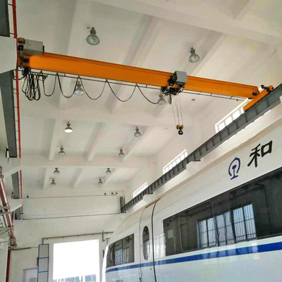 Europäischer Typ Elektrischer Überkopfkranich mit einer einzigen Gitterbrücke
