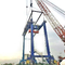150 Tonnen Gummireifen Schifffahrts-Gantry-Kran für das Heben von Gütern