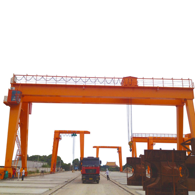 Beliebter Verkauf Elektrischer Doppelträger-Gantry-Kran mit Trolley zum Heben
